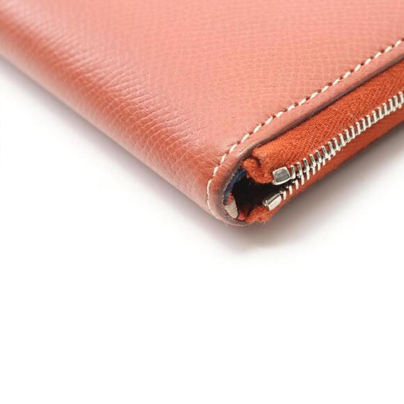 HERMES Brown Leather Wallet - Picture 9 of 10